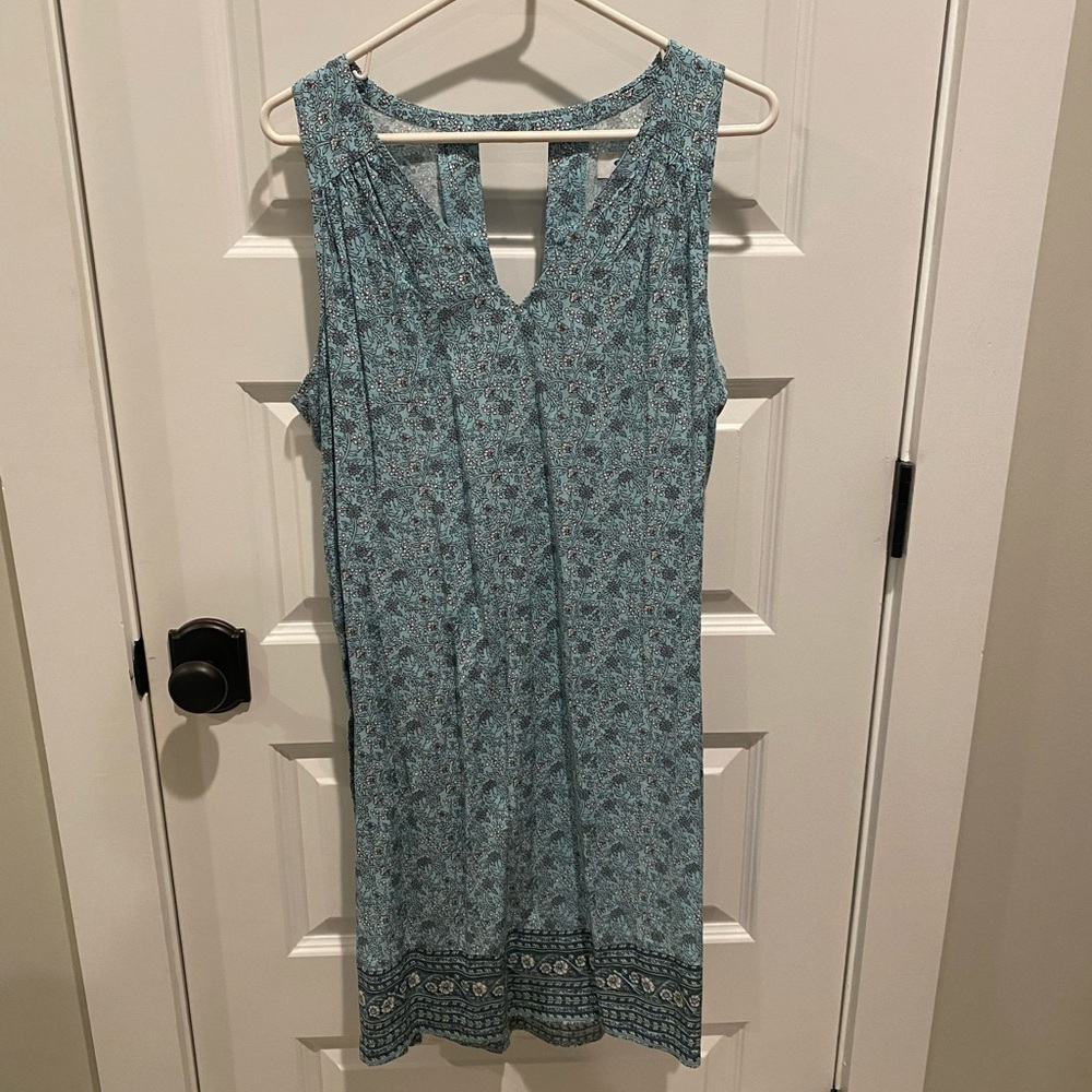 Old Navy Floral Blue Dress